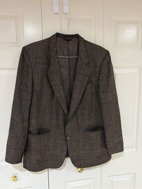 Le Baron Vintage Men's Tweed Blazer